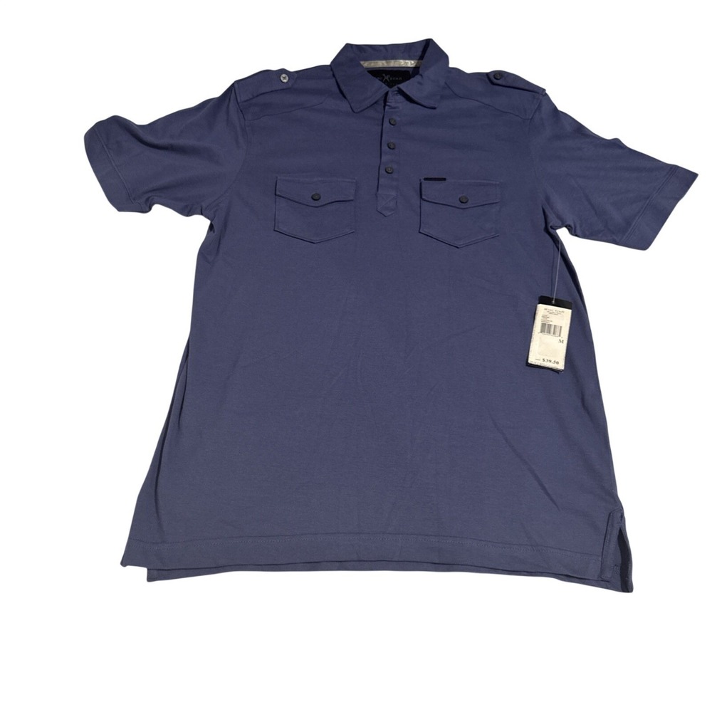 marc ecko shirt polo men sz medium with pockets
